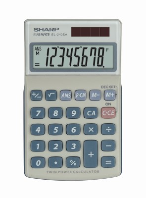 Sharp EL240S Basic Calculator